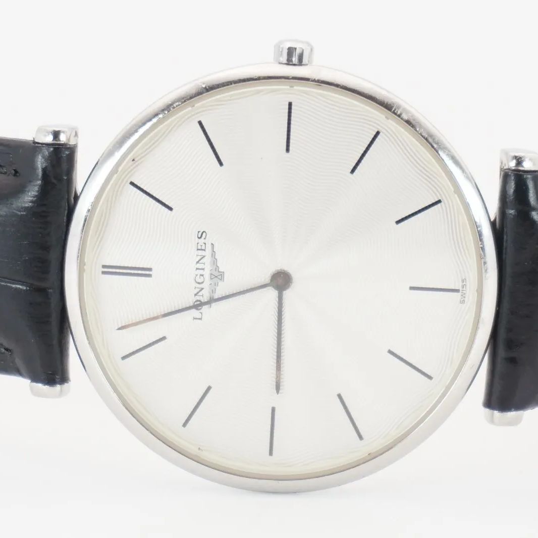 【新品電池/新品ベルト】ロンジン 腕時計 クォーツ QZ メンズ ボーイズ 稼動 LONGINES ロンジン ゴールド メンズ 腕時計 クォーツ 新品電池