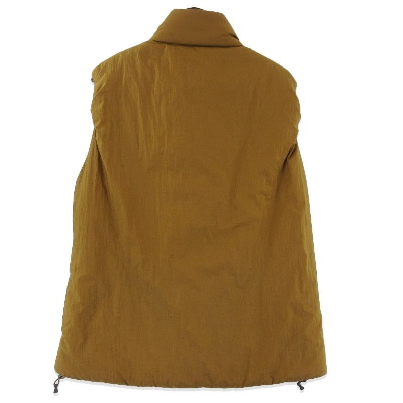 slapshot オンブレチェック 中綿ベスト 日本製 スナップボタン