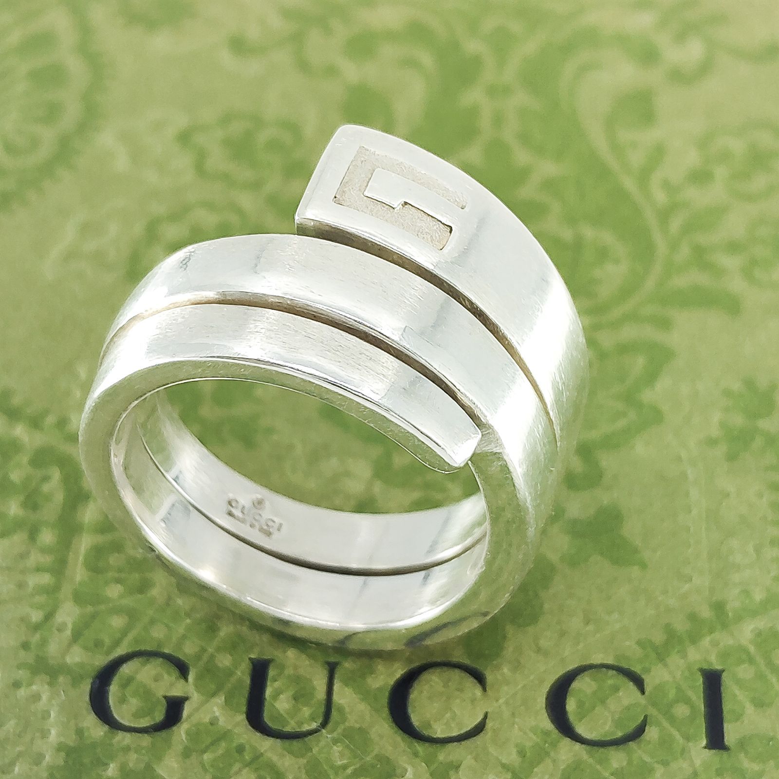 Gucci グッチ スパイラル スネーク リング 約13号 (内径17.2mm 