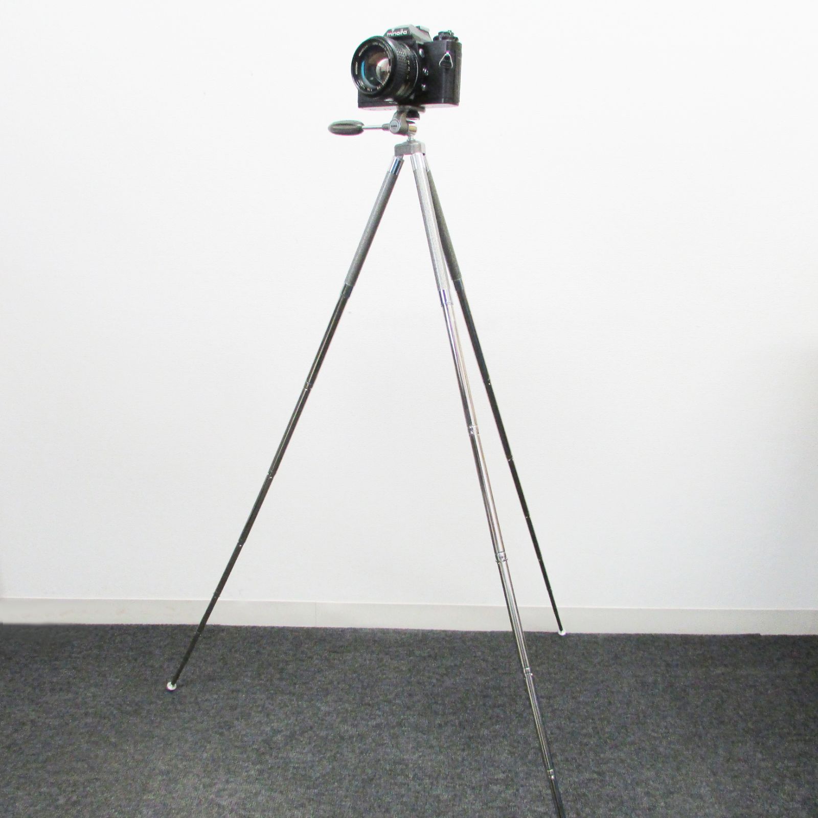 新品 未使用品 ハンザ HANSA ニューマスター 三脚 8段 TRIPOD OMIYA PHOTO SUPPLY グレー - メルカリ