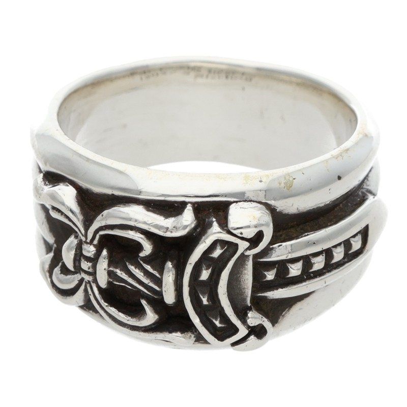 クロムハーツ DAGGER ダガー シルバーリング メンズ 19.5号