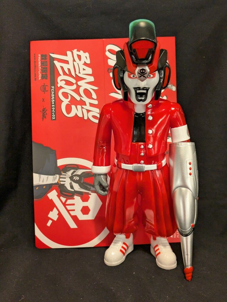 TEQ63 x Quiccs Deviltoys scale Presents あいつ番長 1⁄12 Toys BLACK