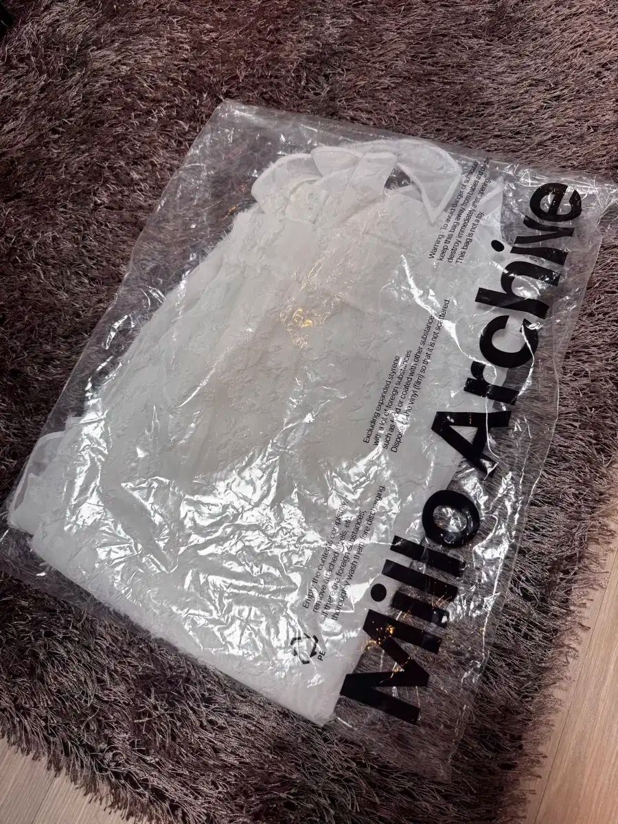  ミローマン シアー フリル ミディ スカート 白 その他 ひざ丈スカート