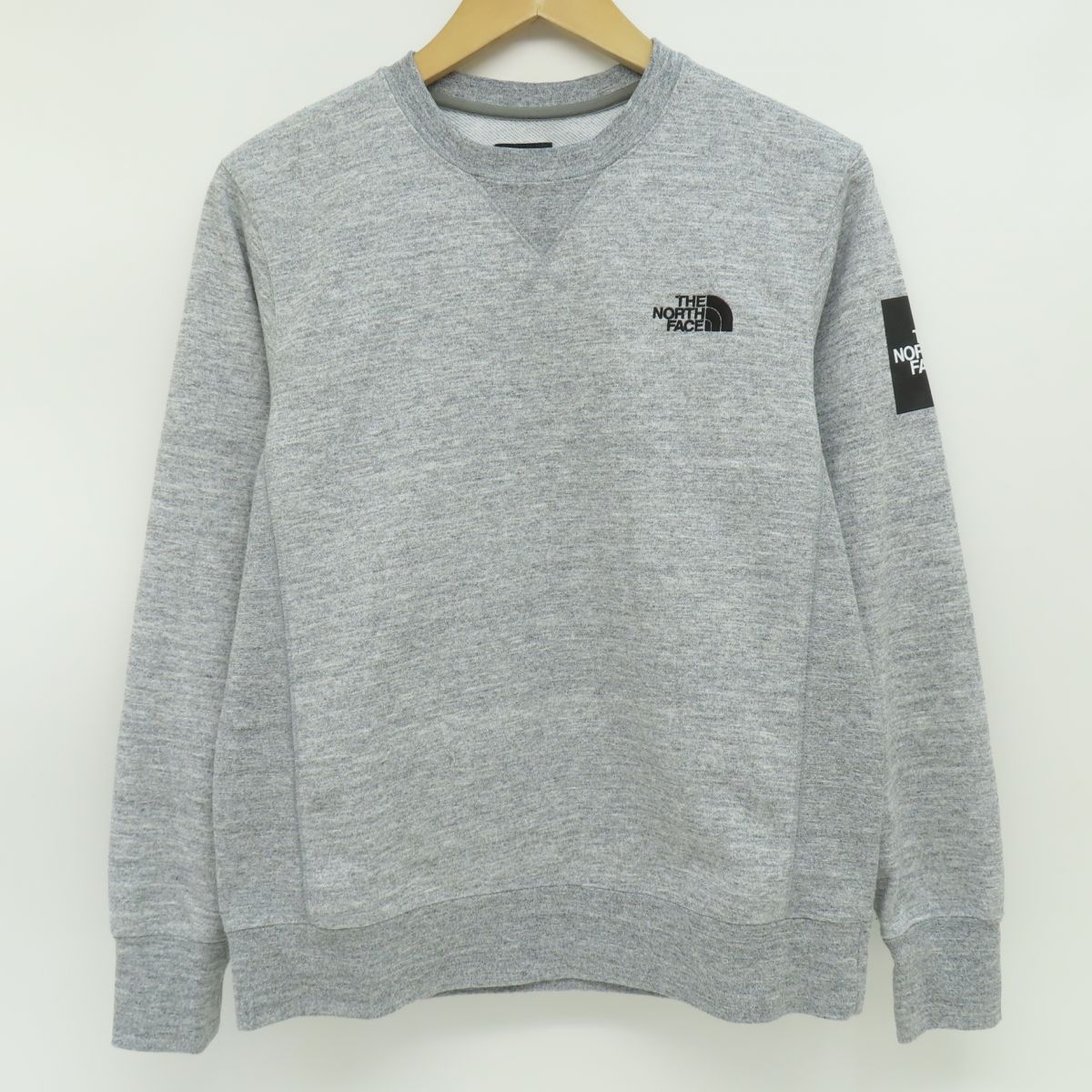 THE NORTH FACE ノースフェイス スクエアロゴクルー NT11954 Mサイズ