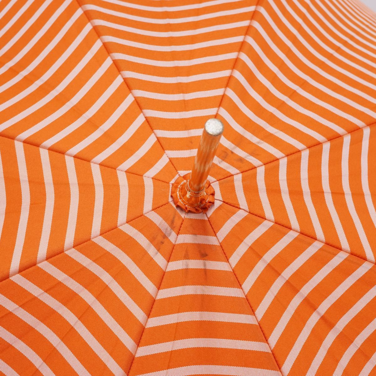 傘 Polo Ralph Lauren ポロラルフローレン USED美品 オレンジ