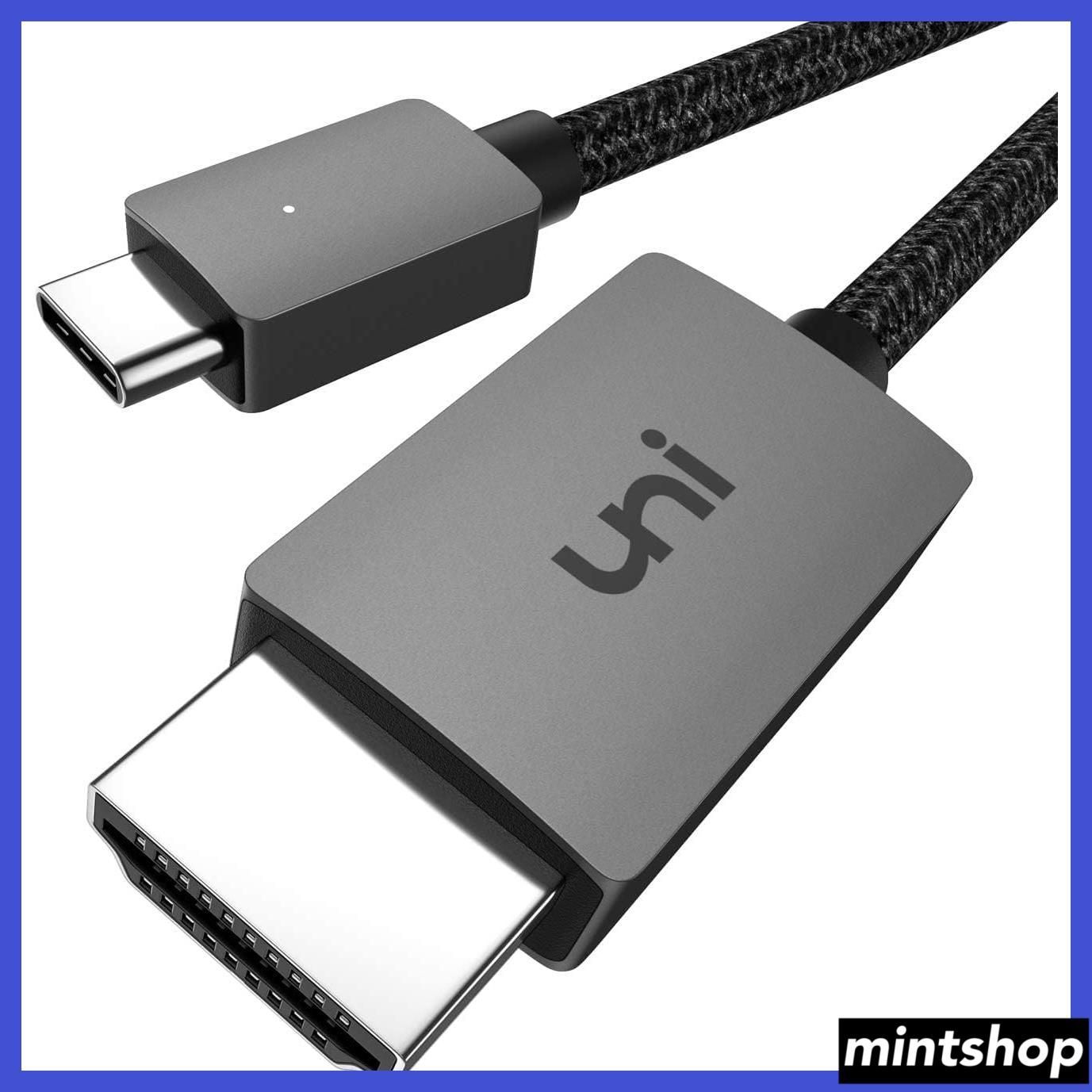 数量限定】Type C HDMI 変換ケーブル 1.8M uniAccessories【4K USB UHD映像出力 】タイプC to  HDMI変換アダプタ Samsung/MacBook Pro Air/iPad Pro/Huawei Matebook - mintshop -  メルカリ