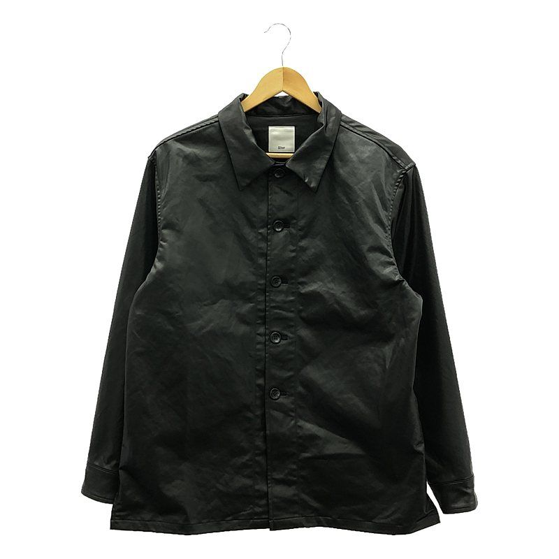 美品】 &her / アンドハー | Ecoleather Shirts Jacket 美品】 &her / アンドハー | Ecoleather Shirts Jacket