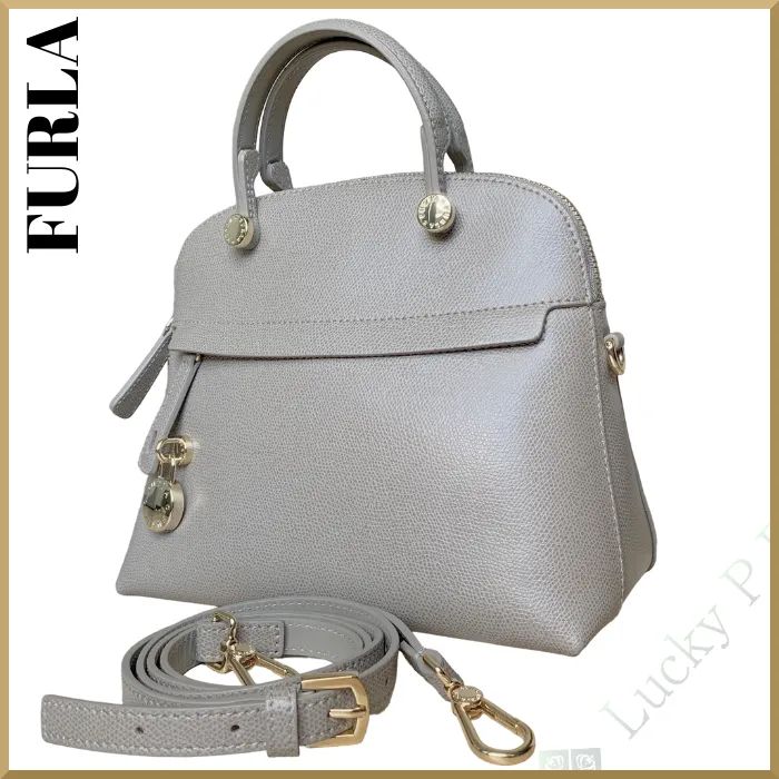 FURLA パイパーS 2way ショルダー ハンドバッグ 美品！ - lucky paddy