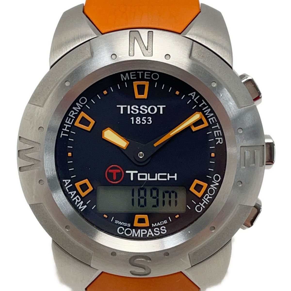 TISSOT 1853 T TOUCH デジアナ時計バンドステンレスバンド - 腕時計