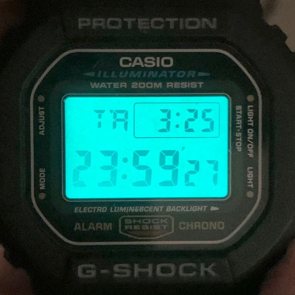 CASIO G-SHOCK⭐️ DW-5600E】電池新品 美品 ILLUMINATOR クォーツ
