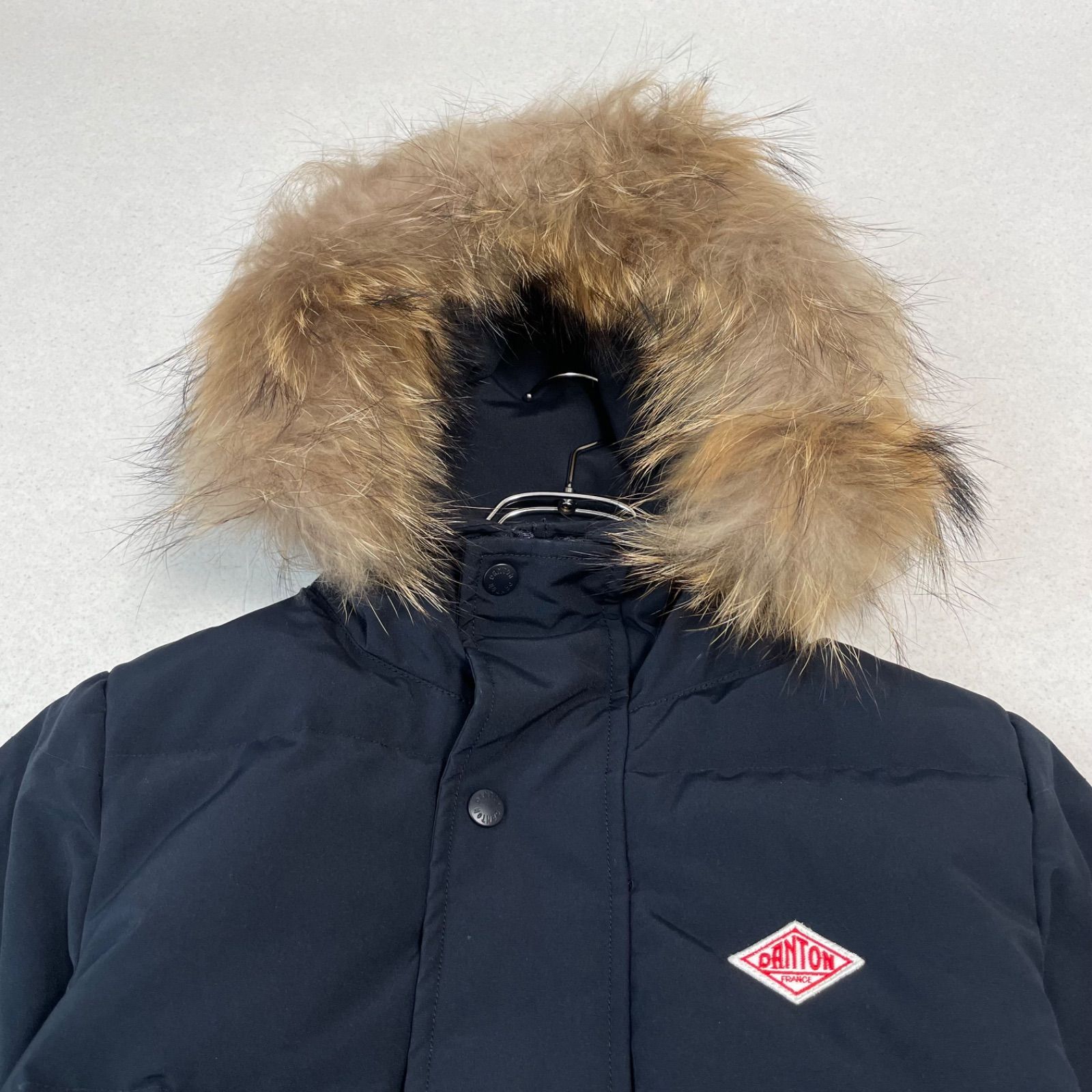 DANTON ダントン ロングダウンコート ダウンジャケット ファー付き