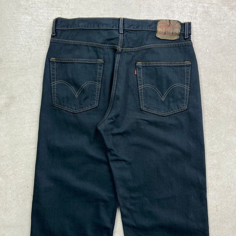 00年代 Levi's リーバイス 569 ブラックデニムパンツ ルーズ