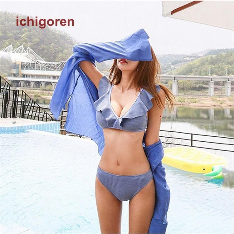 夏服 水着 デニム ビキニ バンドゥ 韓国 レディースファッション s144_4_750.jpg