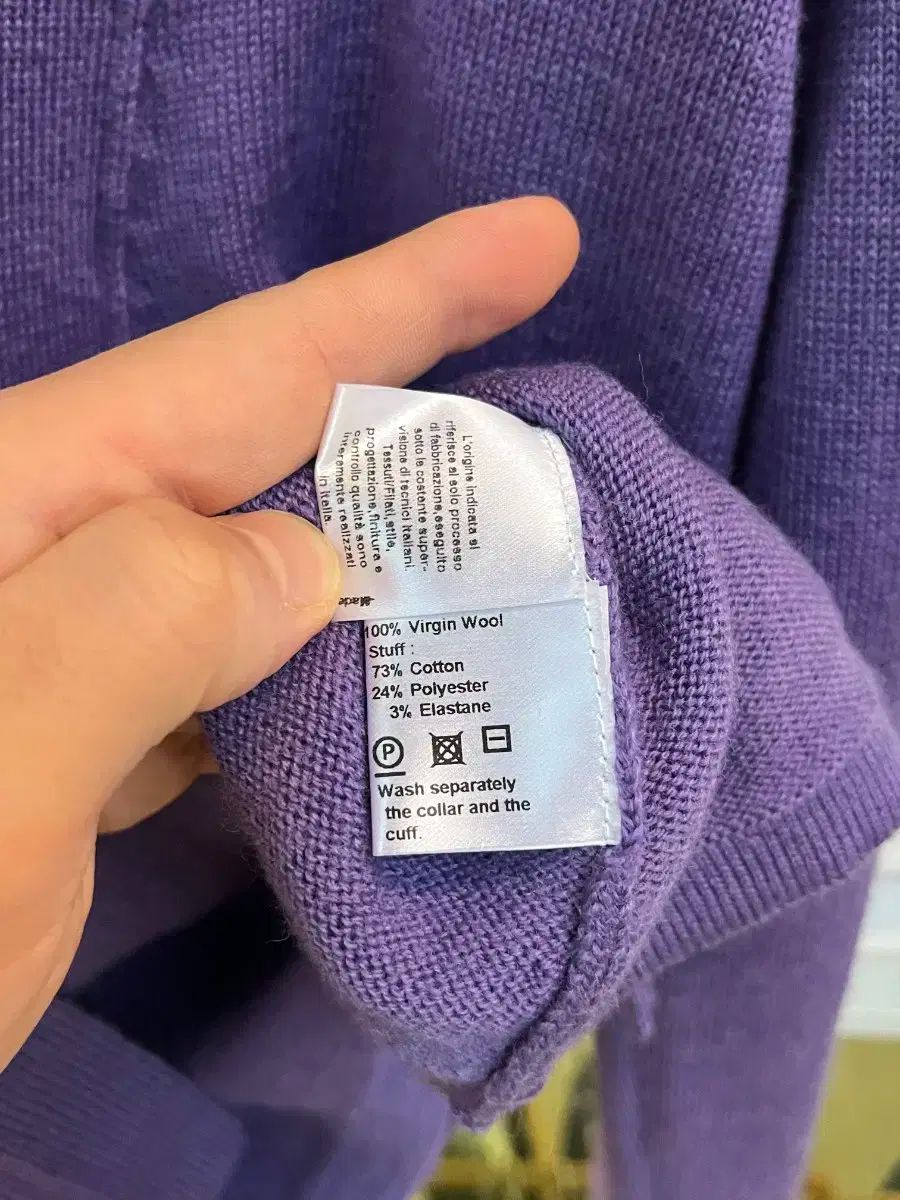  Luisa Spagnoli イタリア シャツ レイヤード カーディガン S 長袖 カーディガン ボレロ アンサンブル