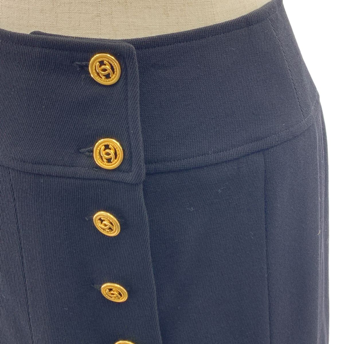 美品】 CHANEL / シャネル | 1993SS | ココマーク 金ボタン ロング