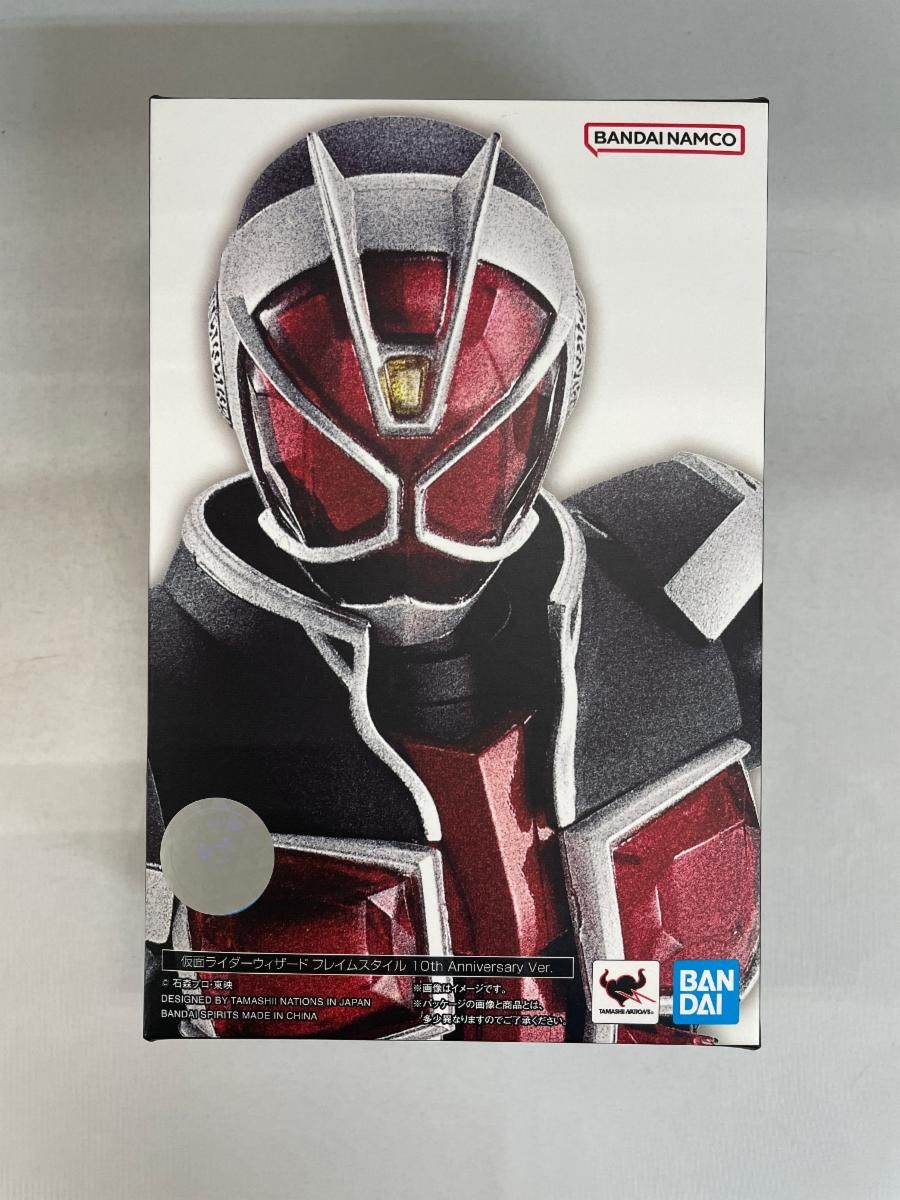 S.H.フィギュアーツ（真骨彫製法） 仮面ライダーウィザード フレイムスタイル 10th Anniversary Ver.