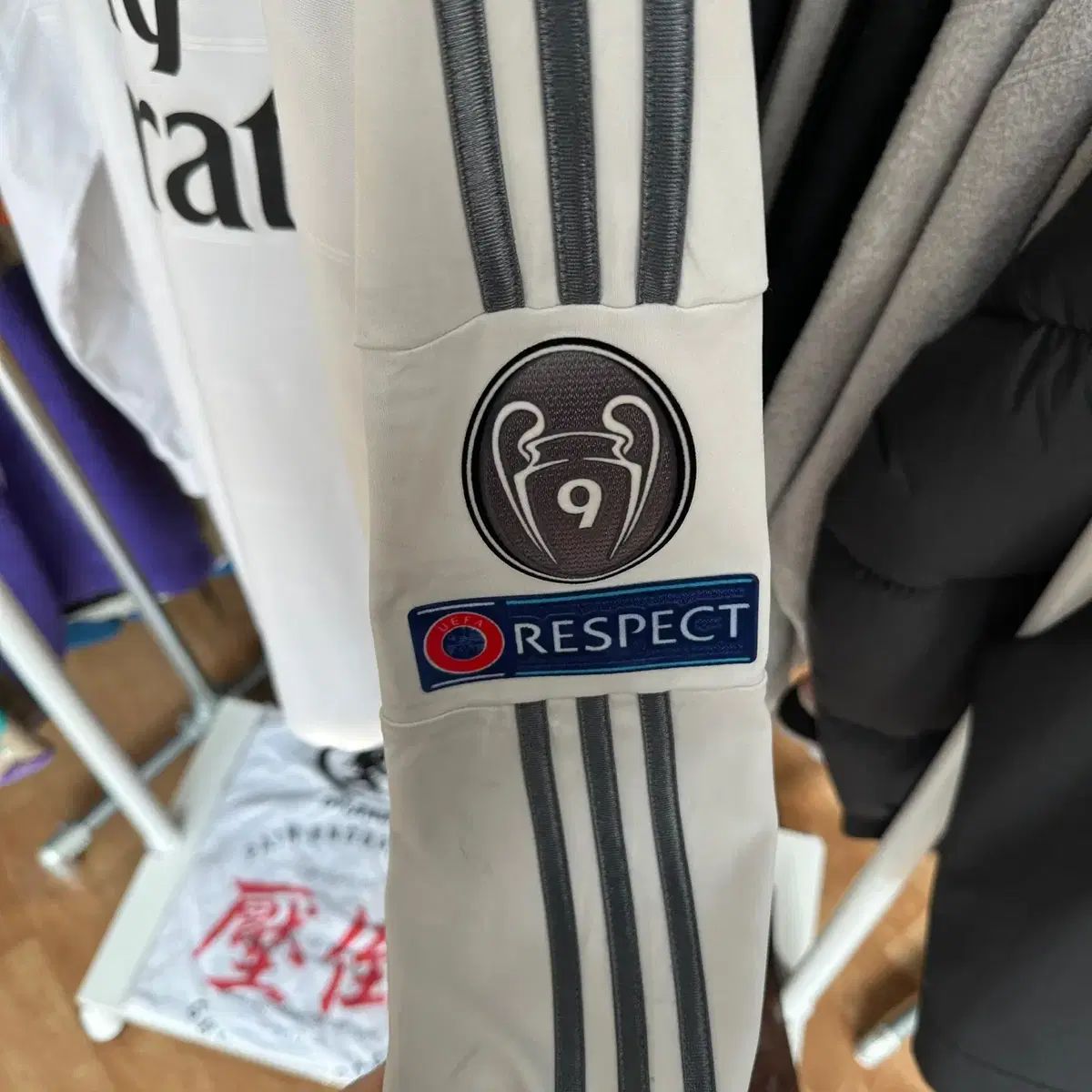 13 ー 14 レアル マドリード ホーム 長袖 No 7 ロナウド ジャクット