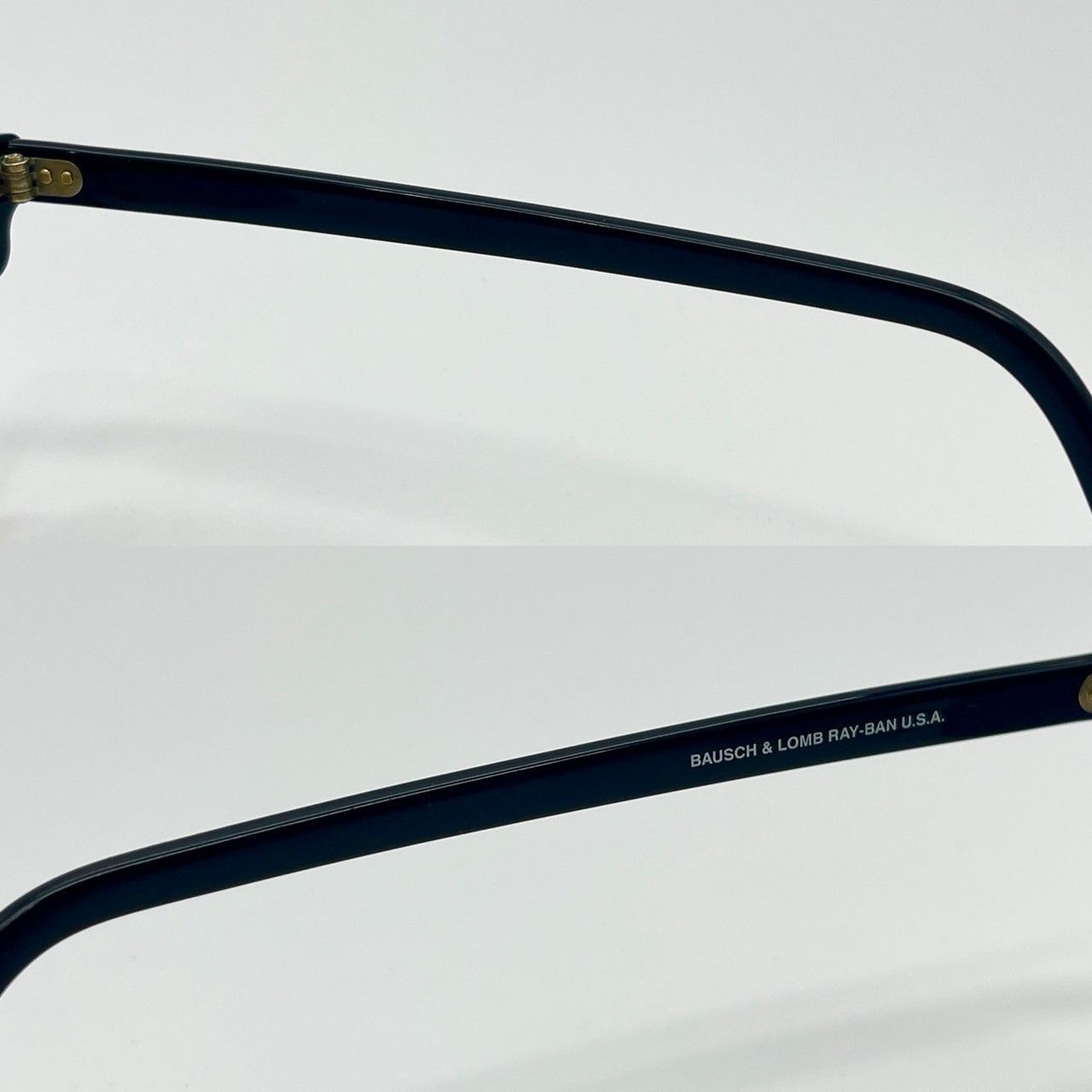 レイバン サングラス ニッケル ブラック ゴールド パープル 美品