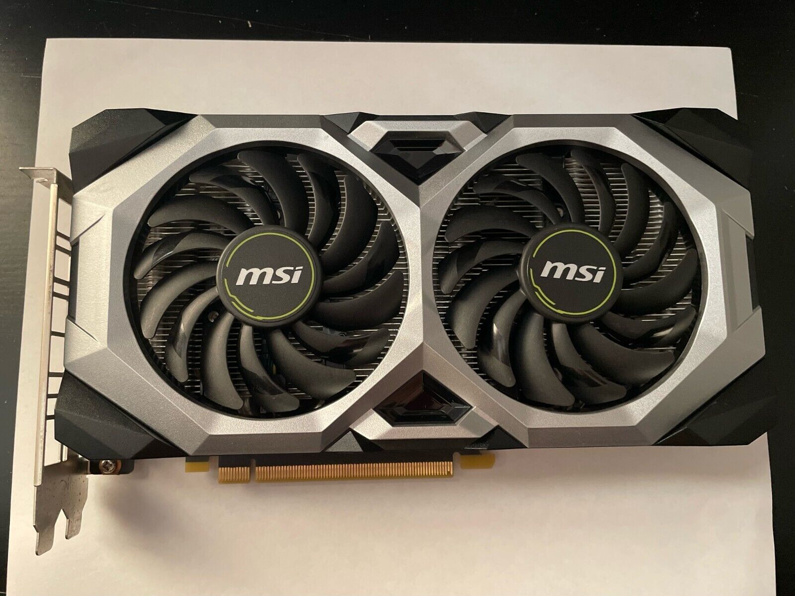 MSI Gece RTX 2060 ブラック グラフィックス カード