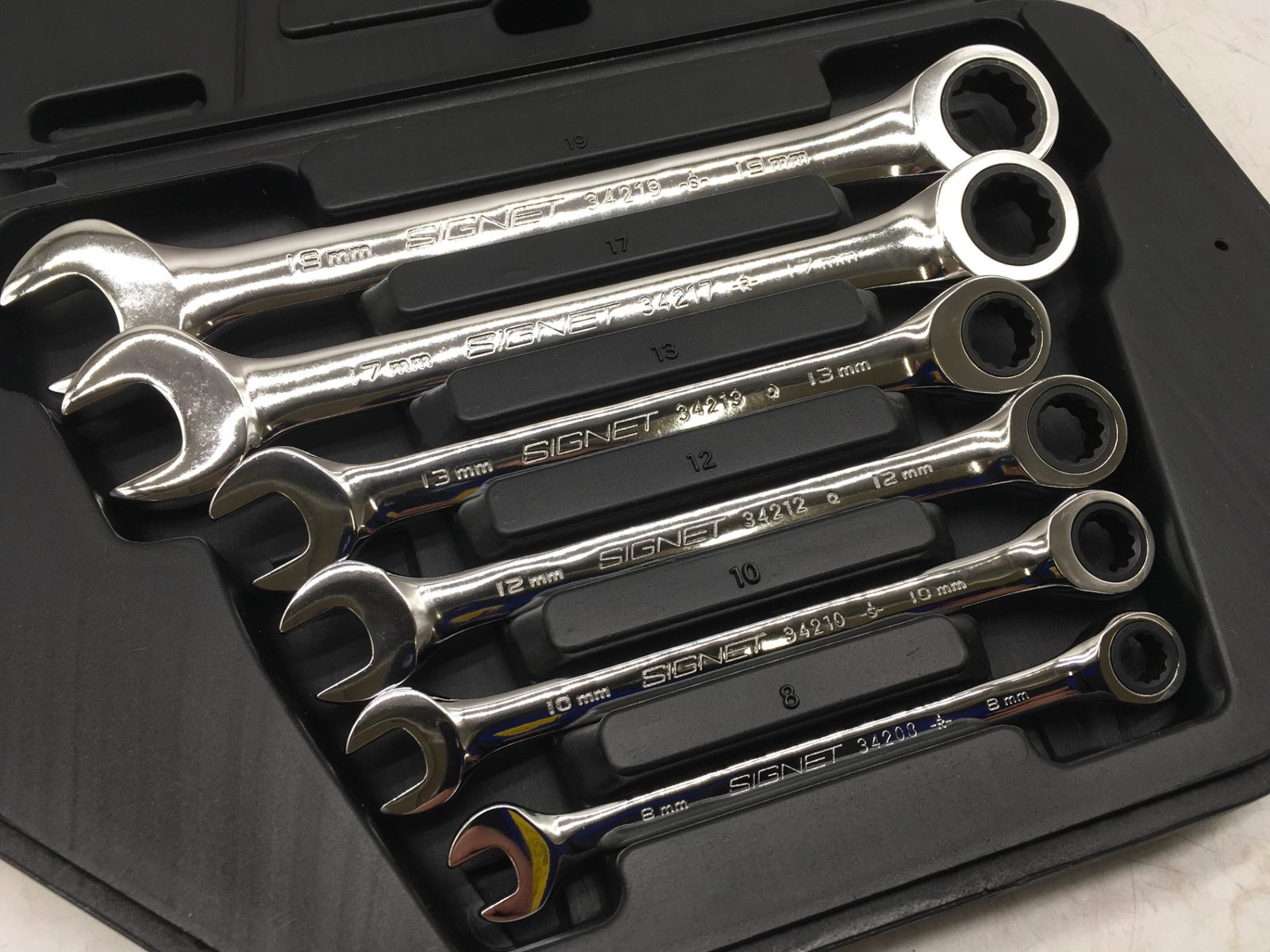 品 SIGNET シグネット コンビネーションギアレンチセット6本セット 34255 ITVOZKYGWV4E エコツール岡崎インター店 M02