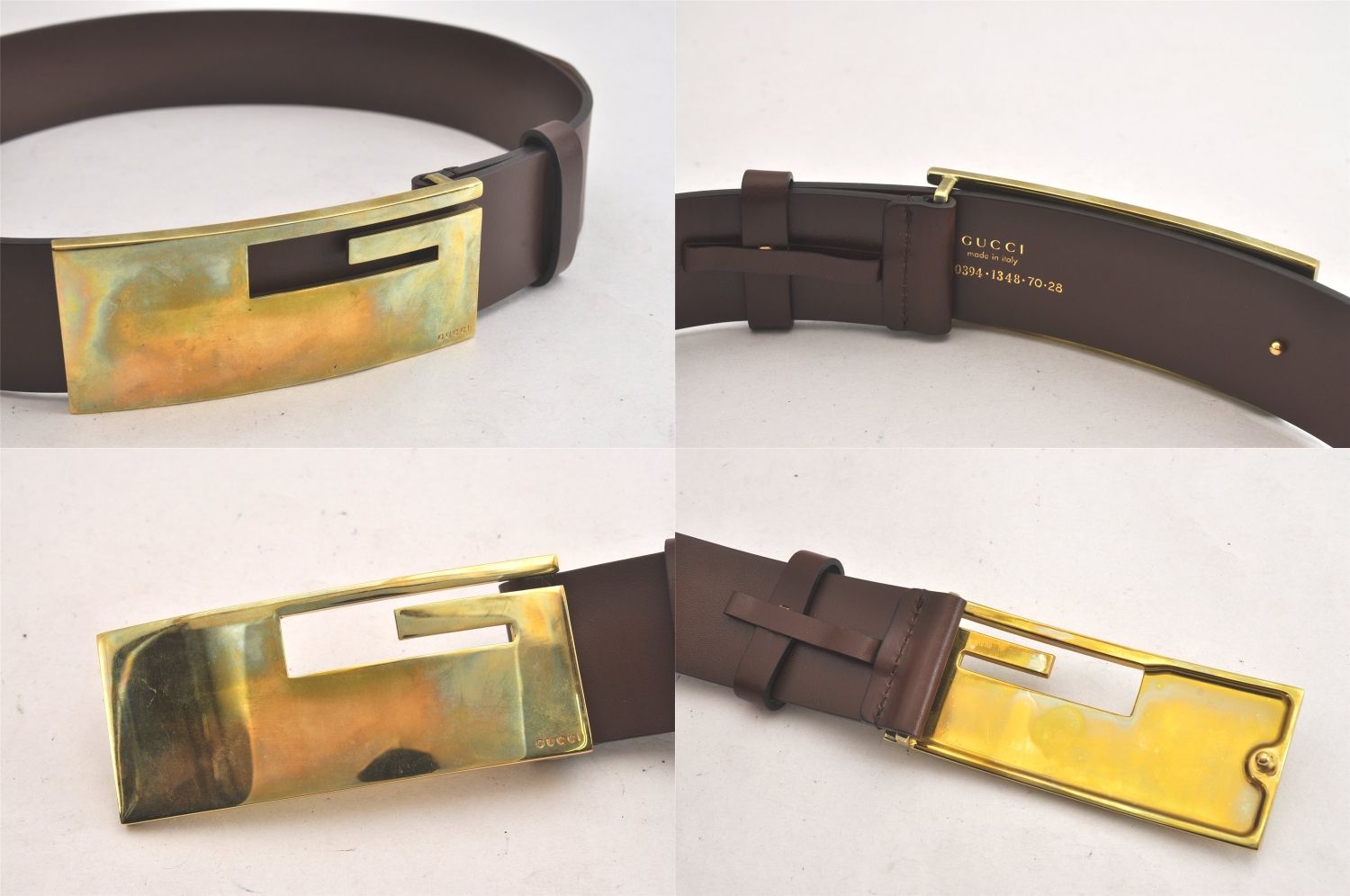 GUCCIヴィンテージ　ホワイト ベルト 03711920947　ヴィンテージ cui-cui / キュイキュイ / ジュエリー＆アクセサリー / GUCCI