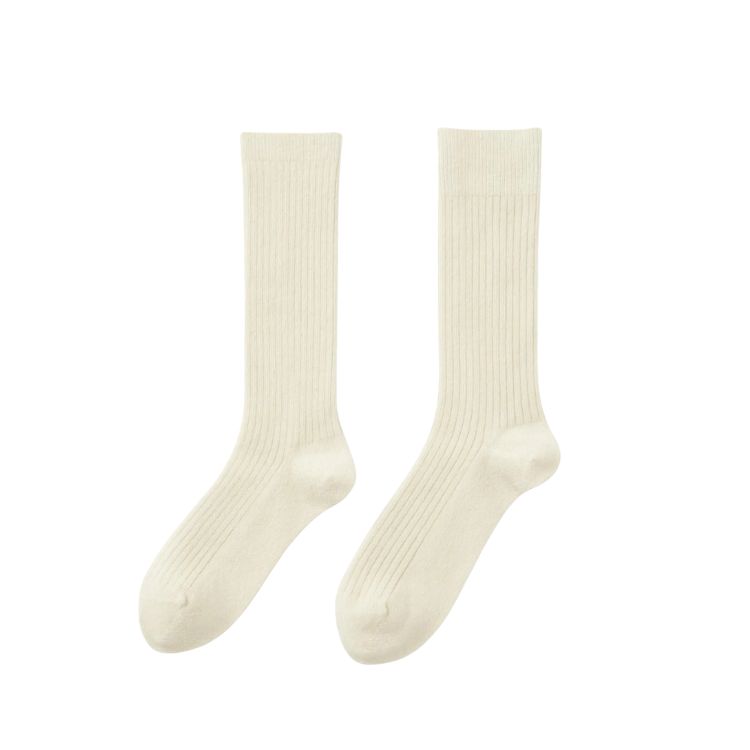 Yonetomi NEW BASIC | RIGID CASHMERE SOCKS