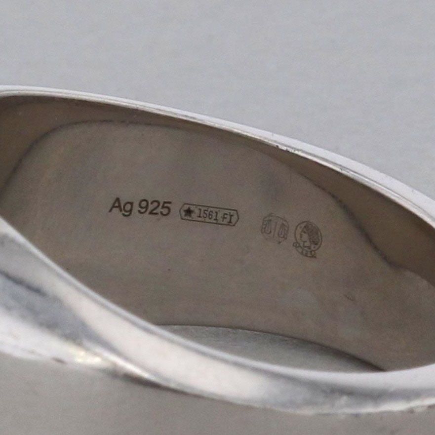 CELINE （セリーヌ） トリオンフ・ドゥ・リス シグネット リング SV925