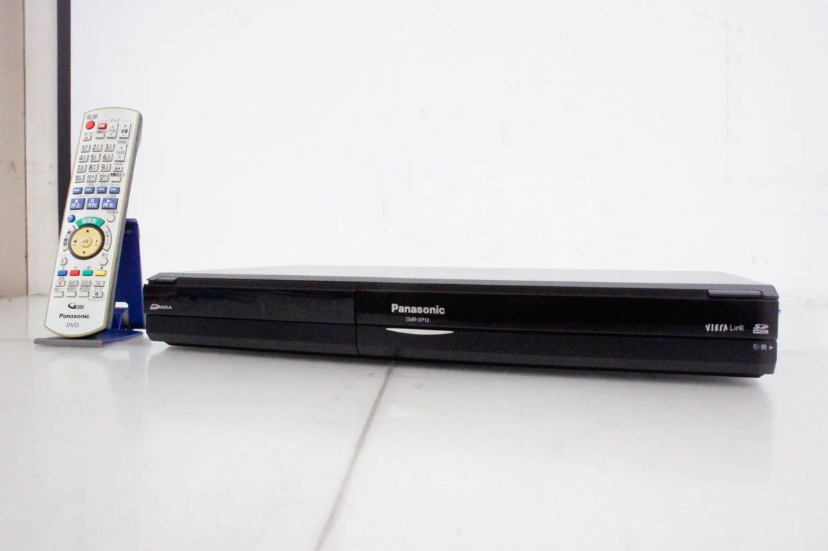 Panasonic DVDレコーダー DMR-XP12 2008年製 Panasonic パナソニック DMR-XP12 DVDレコーダー 2008年製 動作確認済