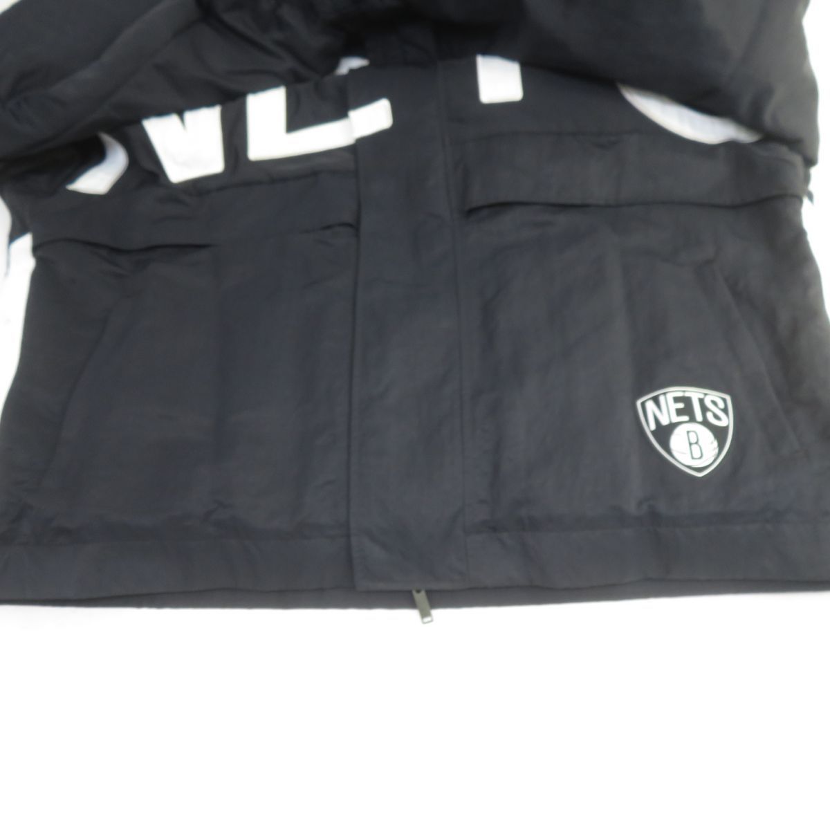 NIKE AMBUSH ブラックジャケット サイズM NIKE×AMBUSH ナイキ アンブッシュ NBA COLLECTION NETS JACKET