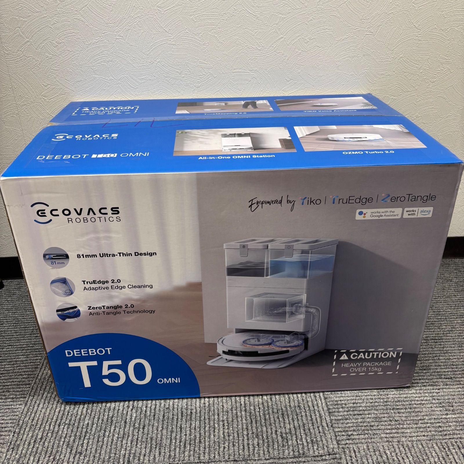 新品 エコバックス ロボット掃除機 T50 DEEBOT OMNI ECOVACS - メルカリ