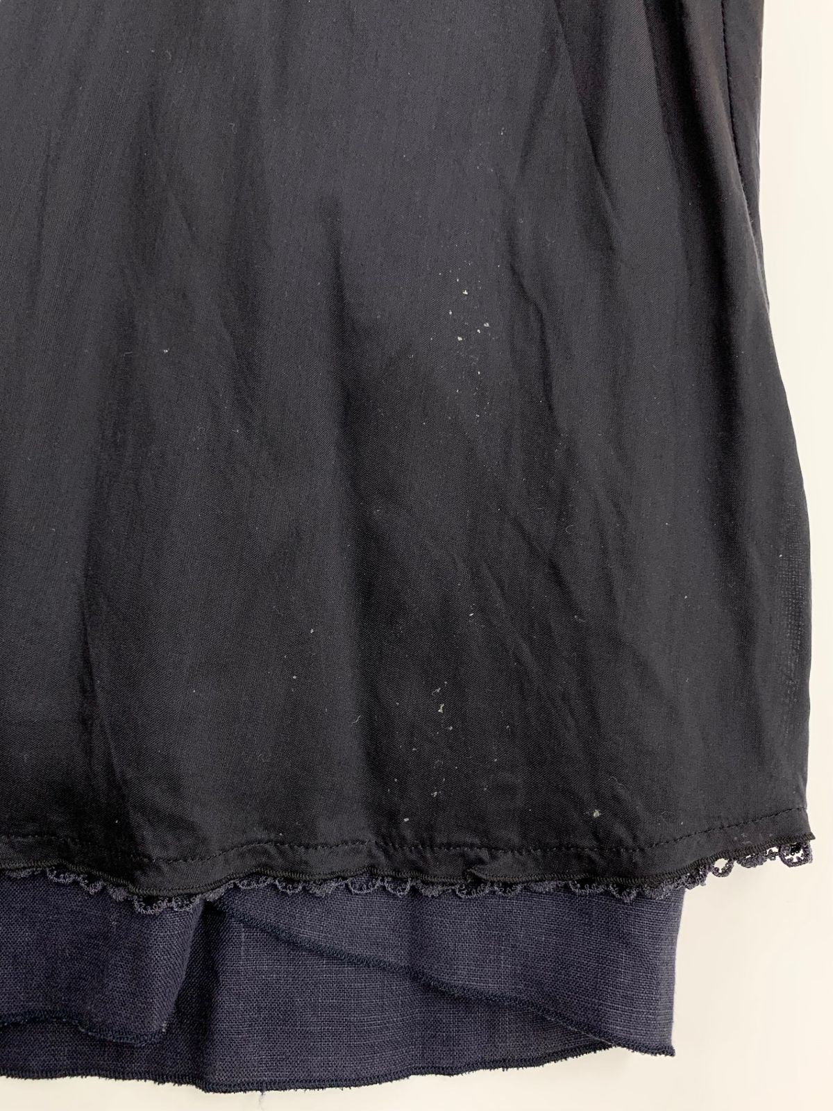 フォクシーブティック Dress 42442 ワンピース 40 ネイビー