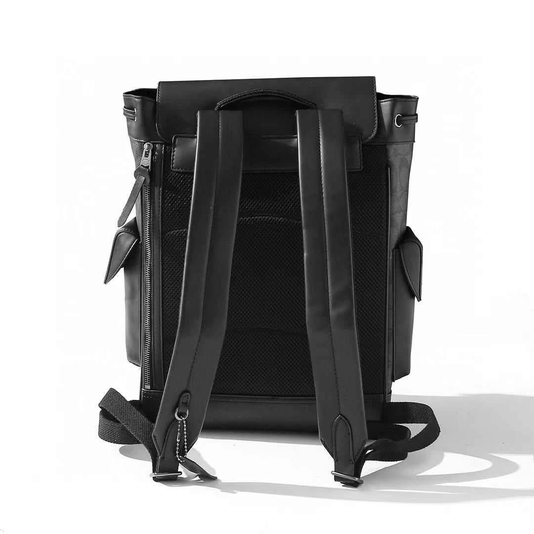 COACH コーチ リュック バッグパック ブラック 本革 極美品 A4収納可能 
