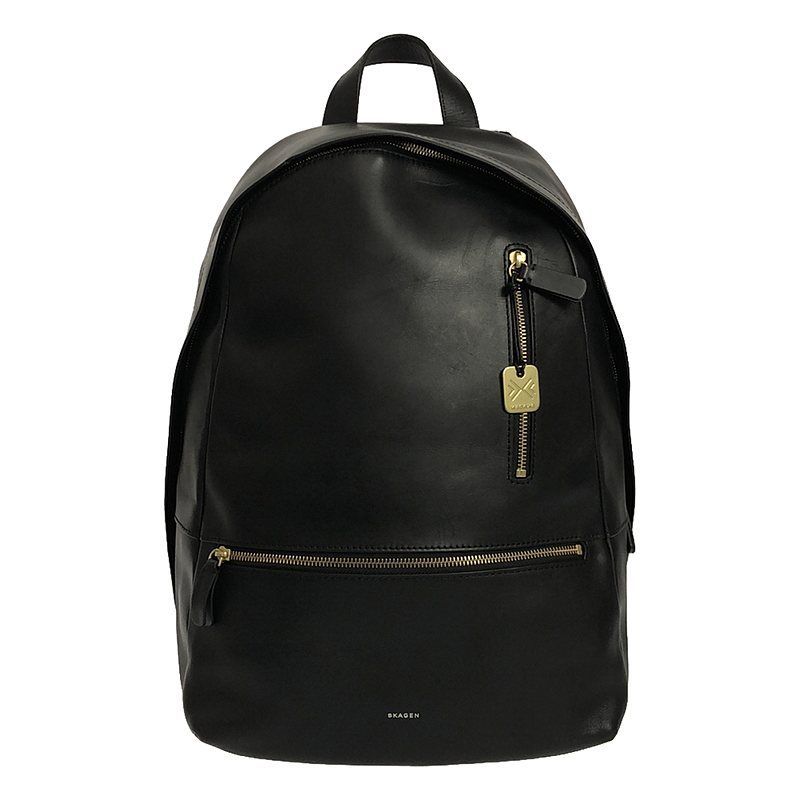 SKAGEN / スカーゲン | KROYER BACKPACK レザー バックパック デイパック |