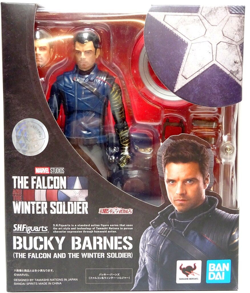 BANDAI - フィギュアーツ　バッキー・バーンズ(ファルコン&amp;ウィンター・ソルジャー) レビュー】 S.H.Figuarts バッキー・バーンズ（ファルコン