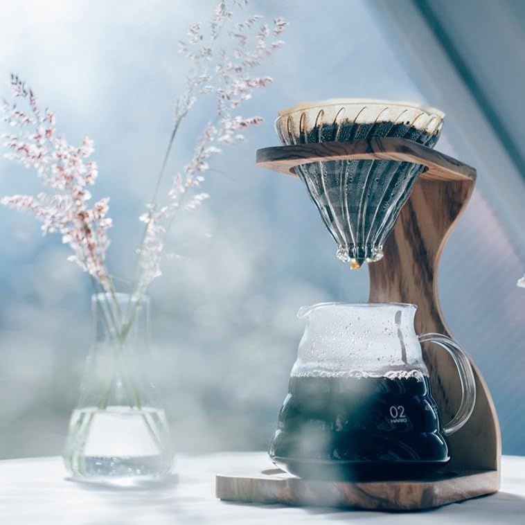 オリーブウッドスタンドセット 1~4杯用