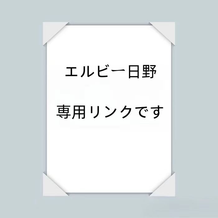 エルビー日野  専用リンクです