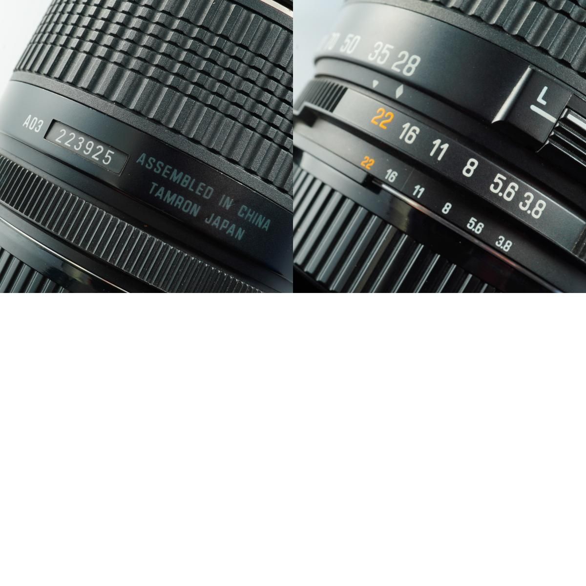 TAMRON タムロン AF 28-200mm F/3.8-5.6 XR Aspherical [IF] Macro 