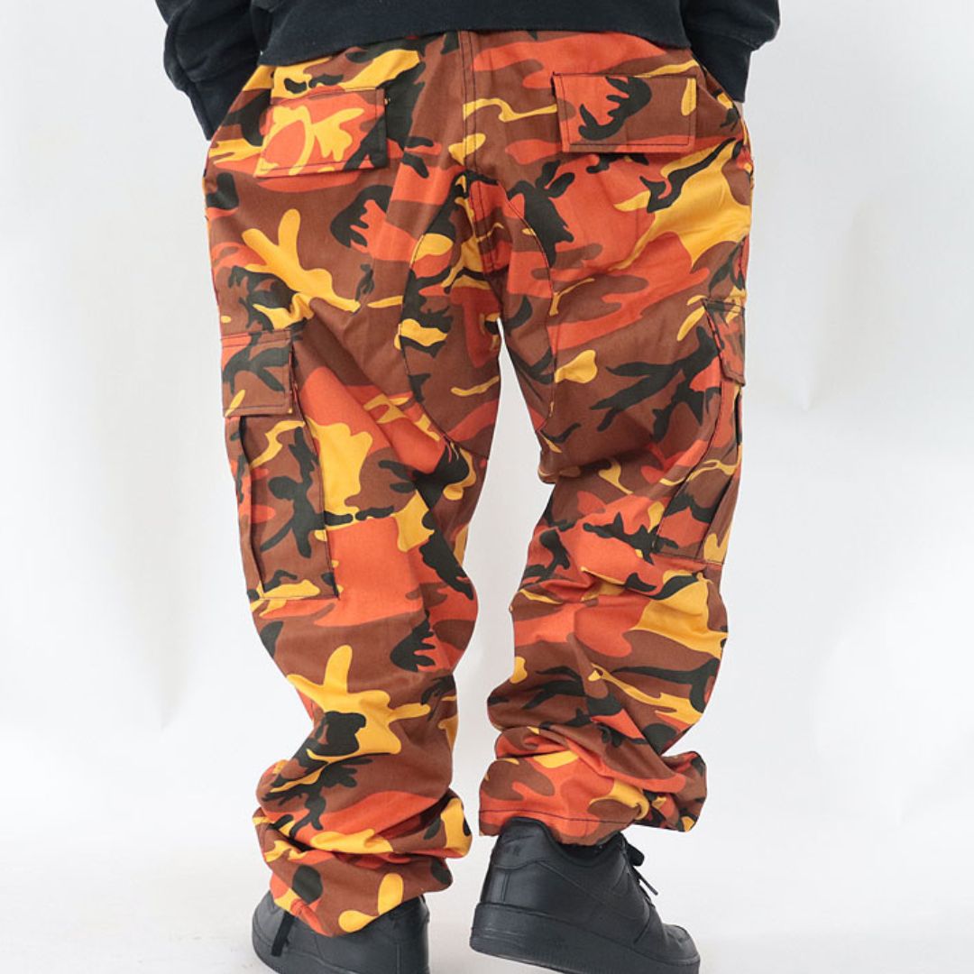 新品】【ROTHCO／ロスコ・カーゴパンツ（オレンジ）】ミリタリー