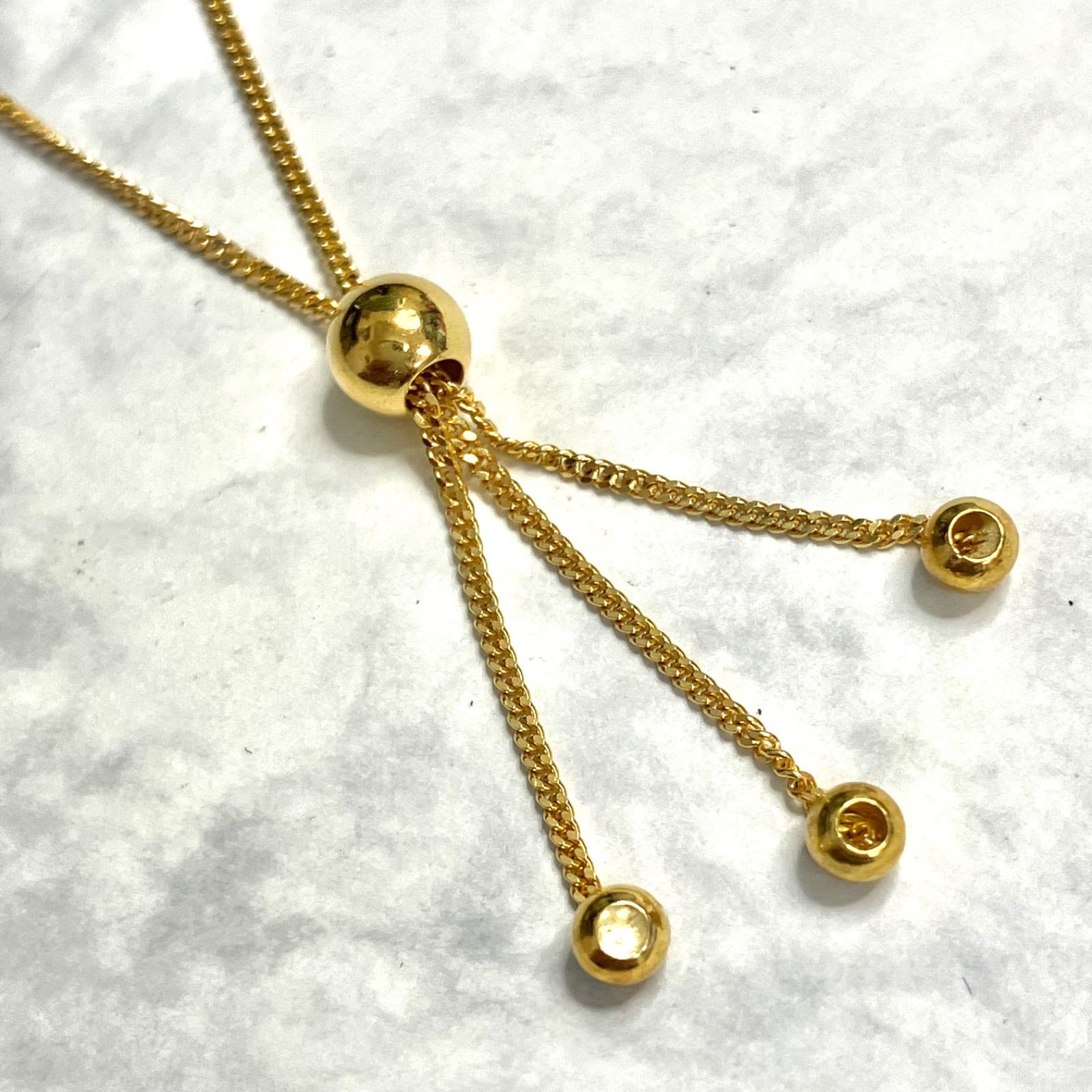 ネックレス チェーン 18K 750 ITALY 刻印あり K18 チェーン ネックレス （750 ITALY 刻印あり）