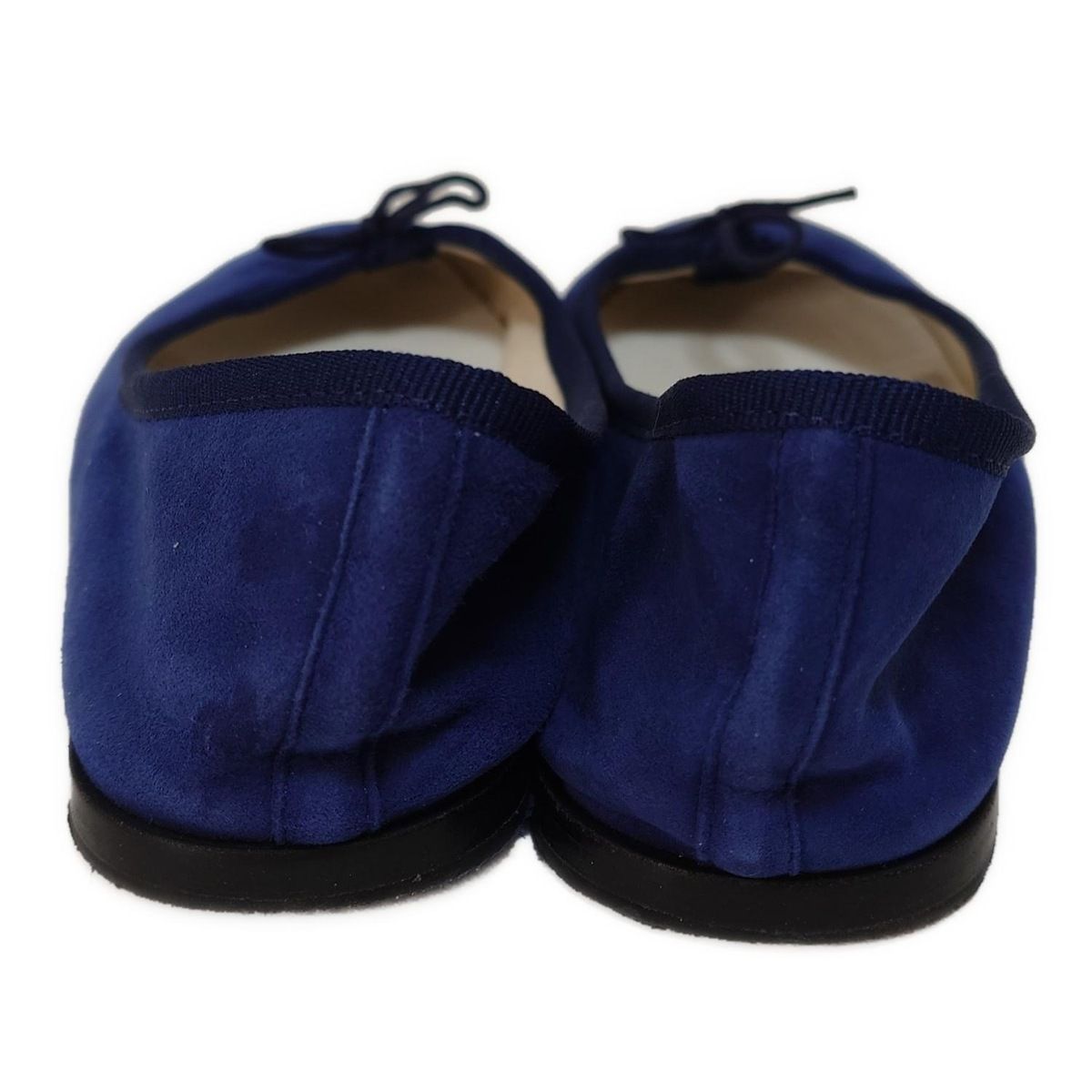 驚きの価格 repetto(レペット) フラットシューズ 39 レディース - ネイビー 靴