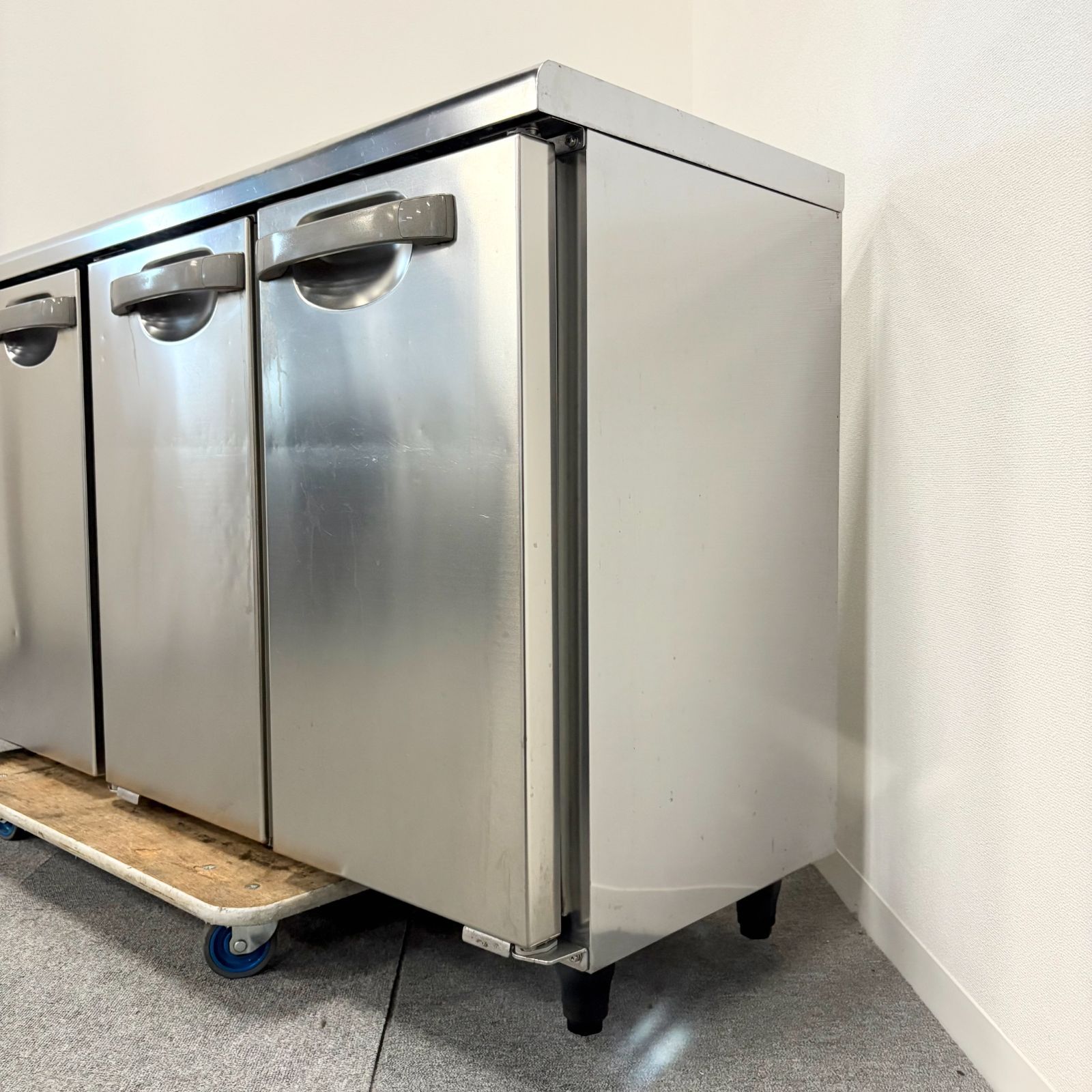 冷凍冷蔵コールドテーブル ホシザキ RFT-150MTCG-ML 幅1500mm×奥行450mm×高さ800mm 2019年製 業務用 厨房機器 1599