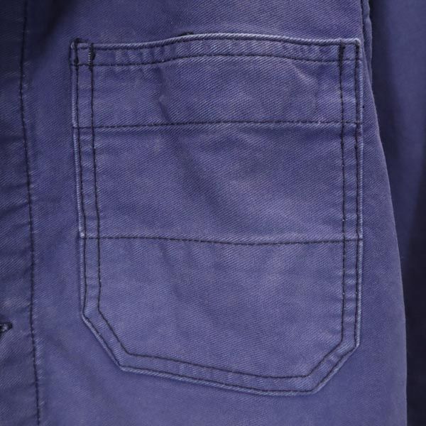 デンハム カバーオール ジャケット S ネイビー DENHAM メンズ   【221018】綿100％カラー