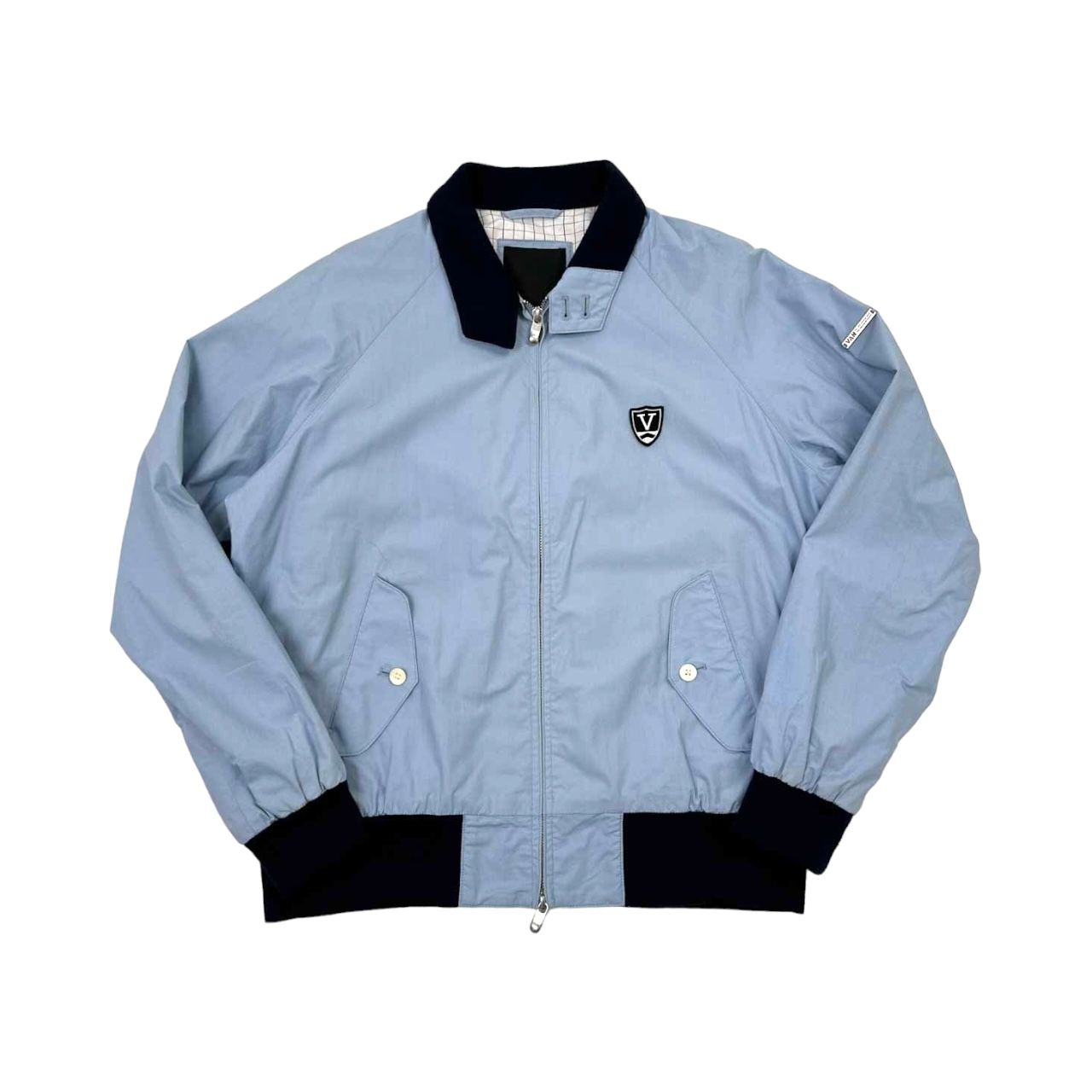 VAN JAC ドリズラージャケット アーチロゴ 裏チェック VAN JAC】ヴァン