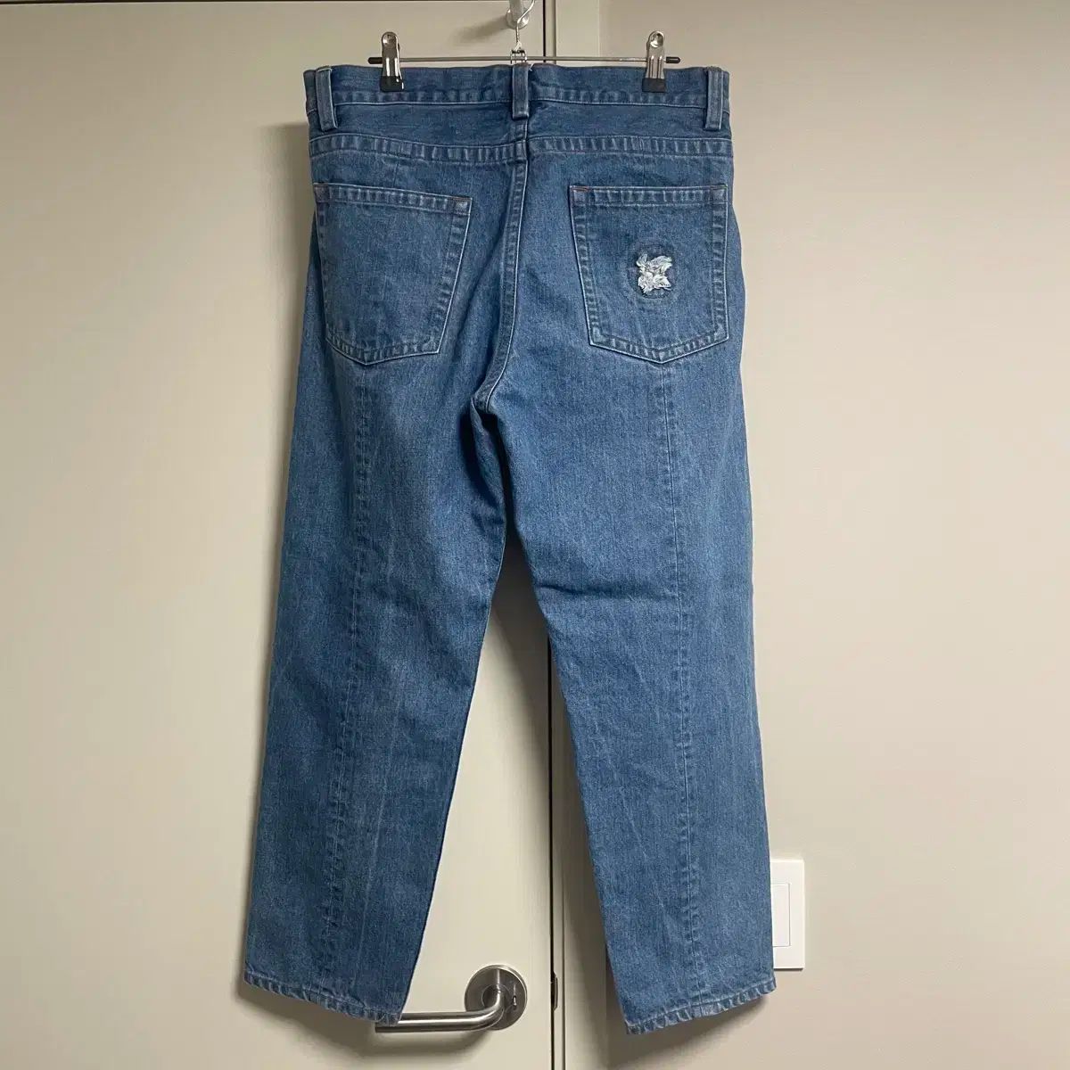 ヴィンテージ VUITTONジーンズ34 Louis Vuitton デニム 34 裾ZIP