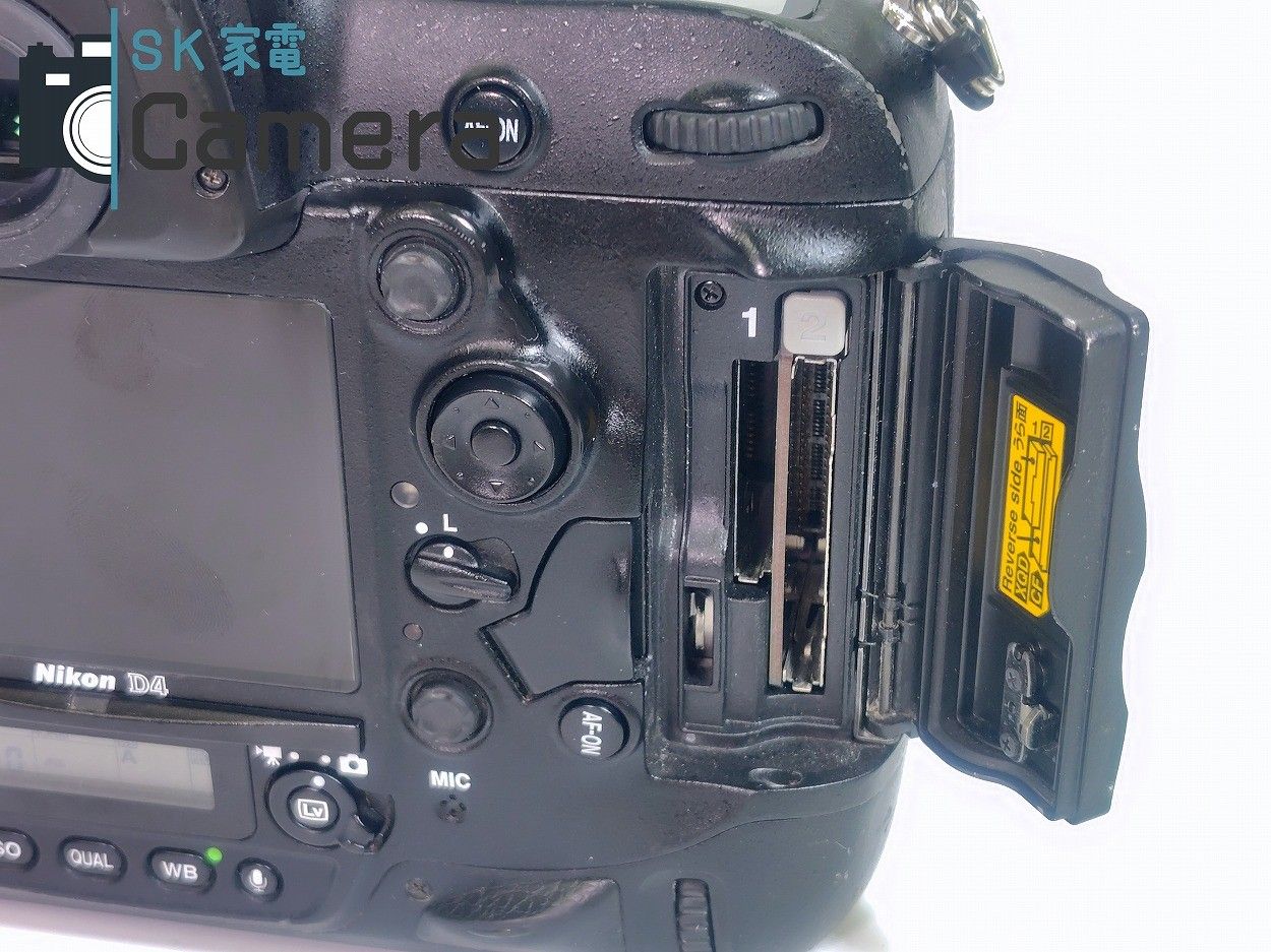 Nikon D4 ボディ XQD CF 対応 EN-EL18b 電池付 ニコン - メルカリ 