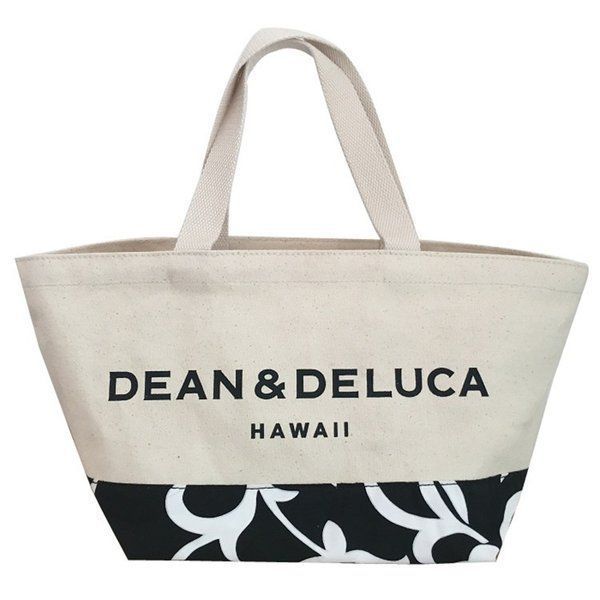 Dean&Deluca ディーン＆デルーカ トートバッグ ミニトートバッグ ハワイ人気 ユニセックス ハンドバッグ コットン ギフト プレゼント 通勤 通学 Sサイズ