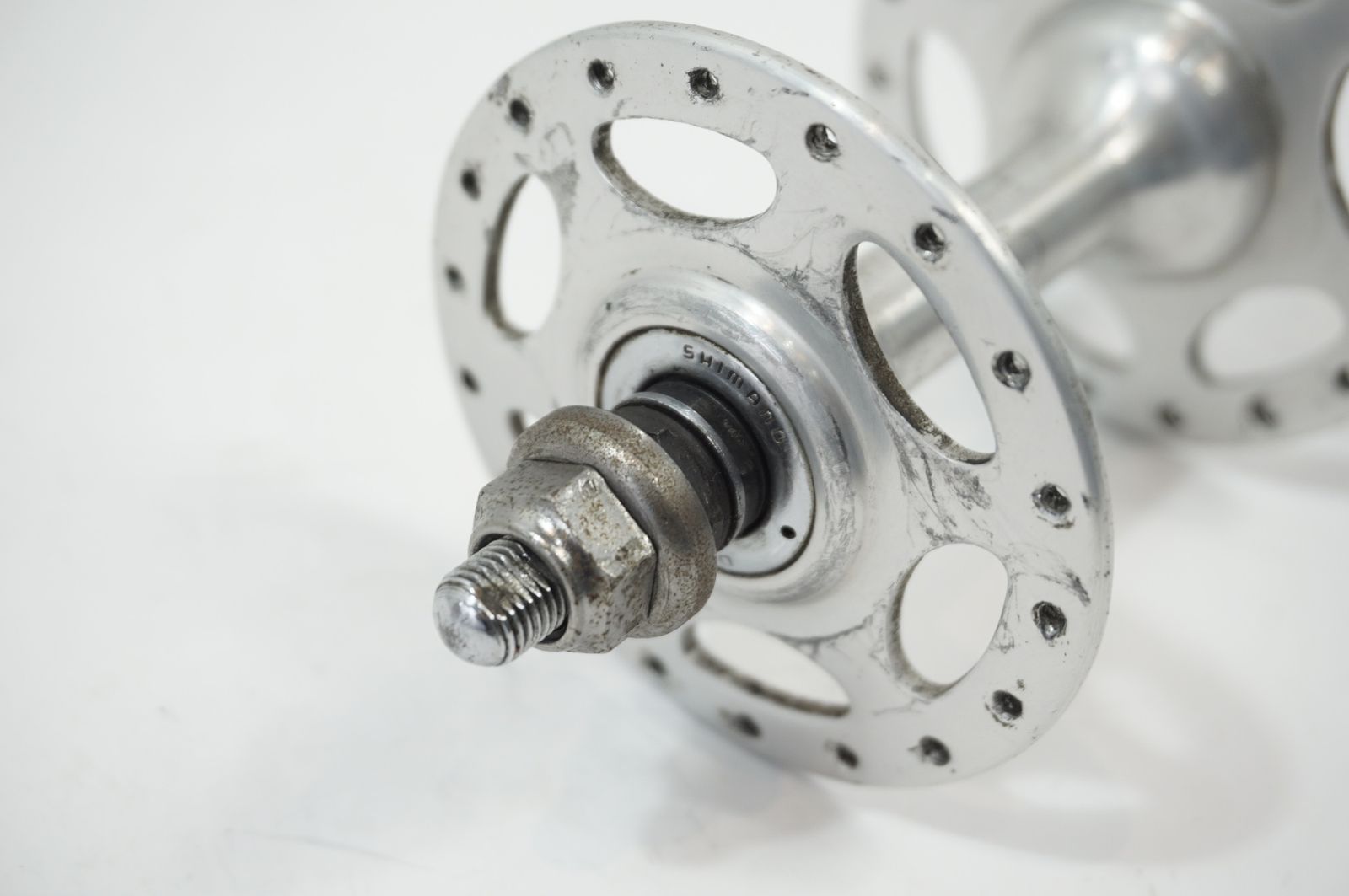 シマノ　DURA-ACE フロントハブ NJS美品 SHIMANO 「シマノ」 DURA-ACE NJS フロントハブ / バイチャリ