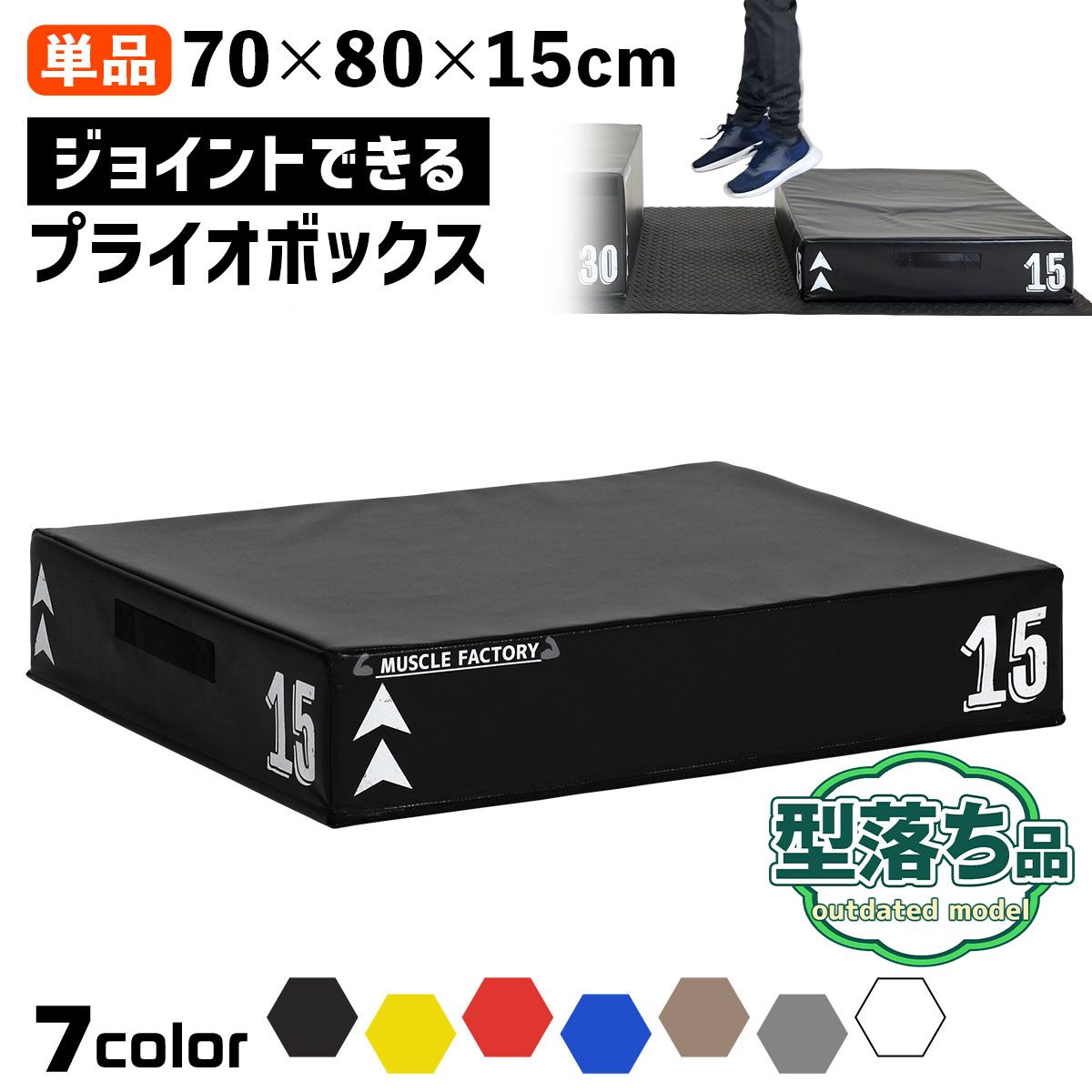 中古 ソフトプライオボックス 60/50/40 cm KETTLEBELLKON