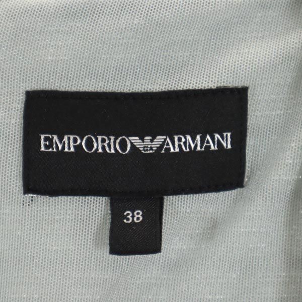 エンポリオアルマーニ ノースリーブ ワンピース 38 グレー系