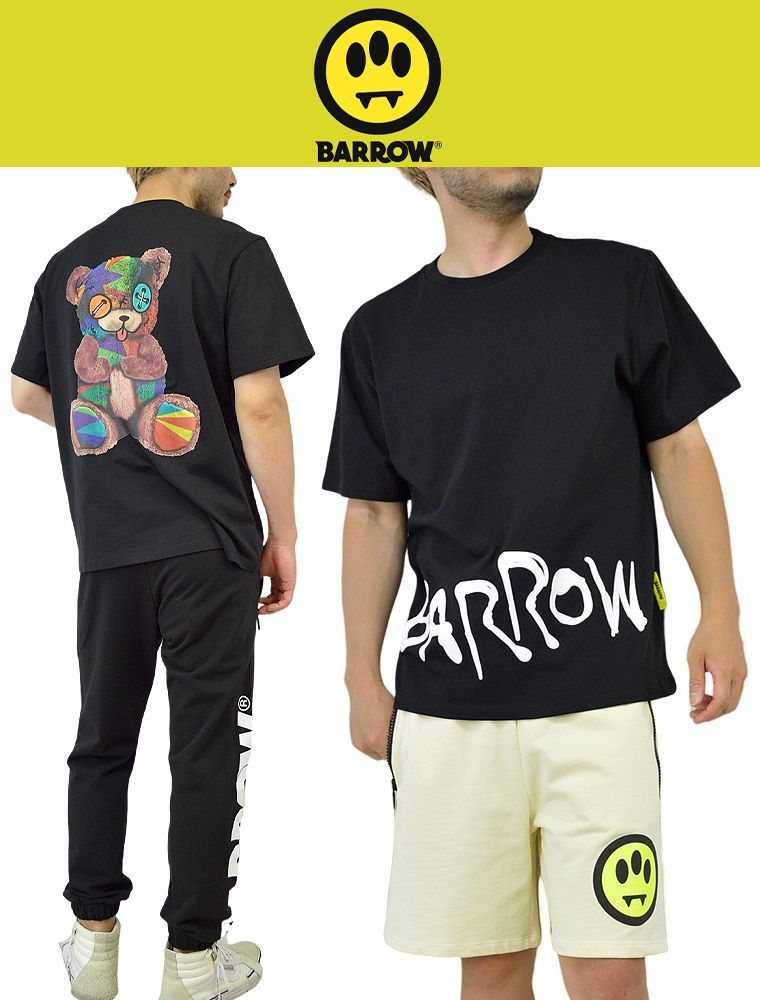 BARROW バロウ テディベアTシャツ TEDDY BEAR JERSEY T-SHIRT BARROW バロウ テディベアTシャツ TEDDY BEAR JERSEY T-SHIRT